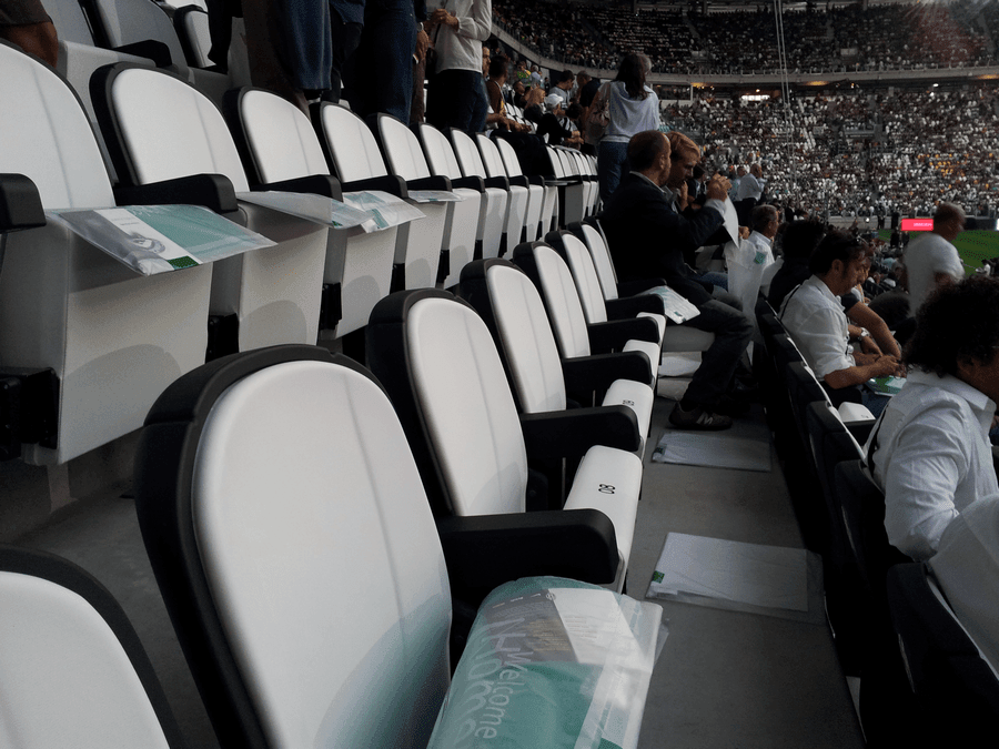 posti a sedere juventus stadium