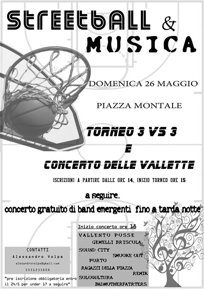 Sport a Torino, streetball e musica alle Vallette