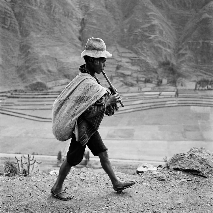 Sulla strada per Cuzco. Perù, Maggio 1954, Fotografia di Werner Bischof