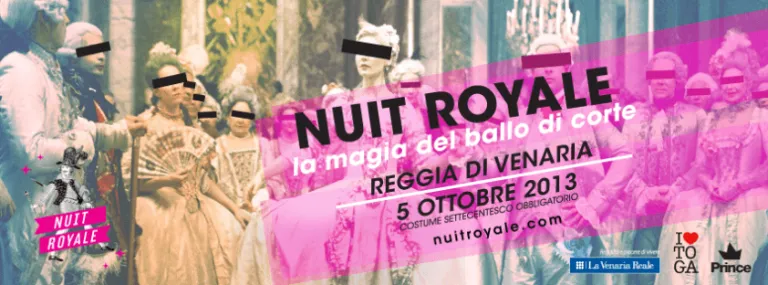 Venaria, torna al passato con la Nuit Royale, evento mondano del Regno Sabaudo