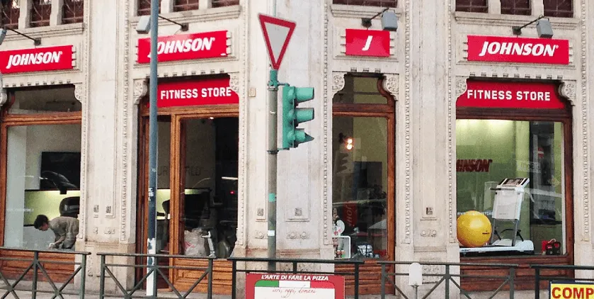 Torino, inaugurazione Johson Fitness Store