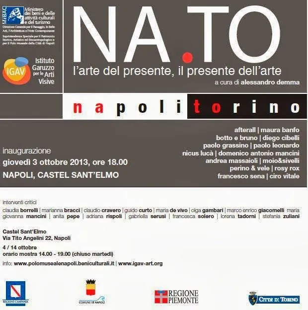 NA.TO, Napoli-Torino, ”L’arte del presente, il presente dell’arte”