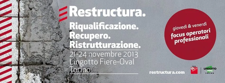 Restructura, il salone dell’edilizia a Torino fino a domenica