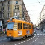 Tram arancioni di Torino prossimi alla pensione