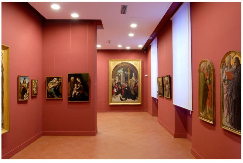 pinacoteca albertina interno