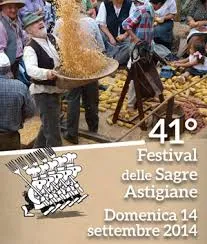 Festival delle Sagre Astigiane, con sfilata, 14 settembre