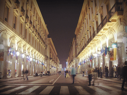 torino via roma pedonale