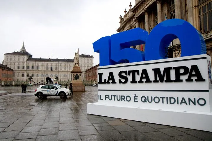 La Stampa fotografa un’epoca Palazzo Madama