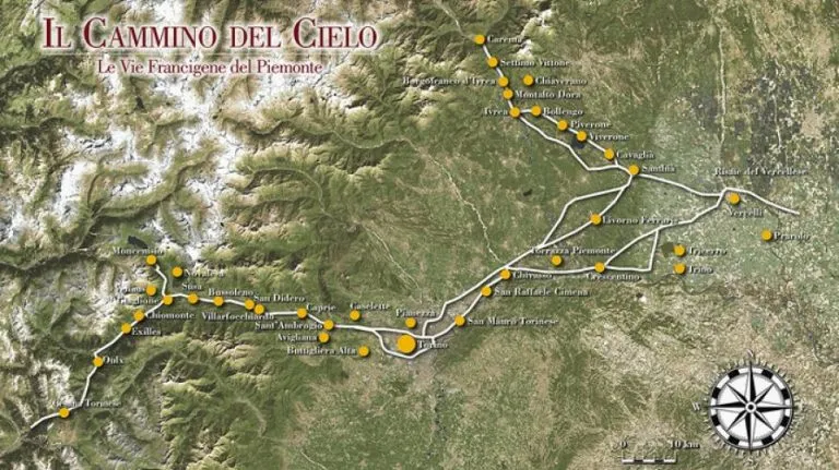 Le Vie Francigene del Piemonte in mostra al Palazzo della Regione