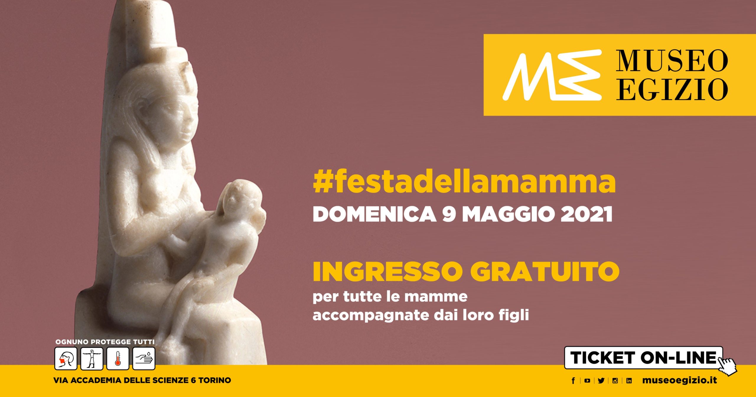 Museo Egizio Festa mamma 