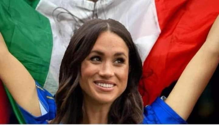 Megan Markle tifa italia