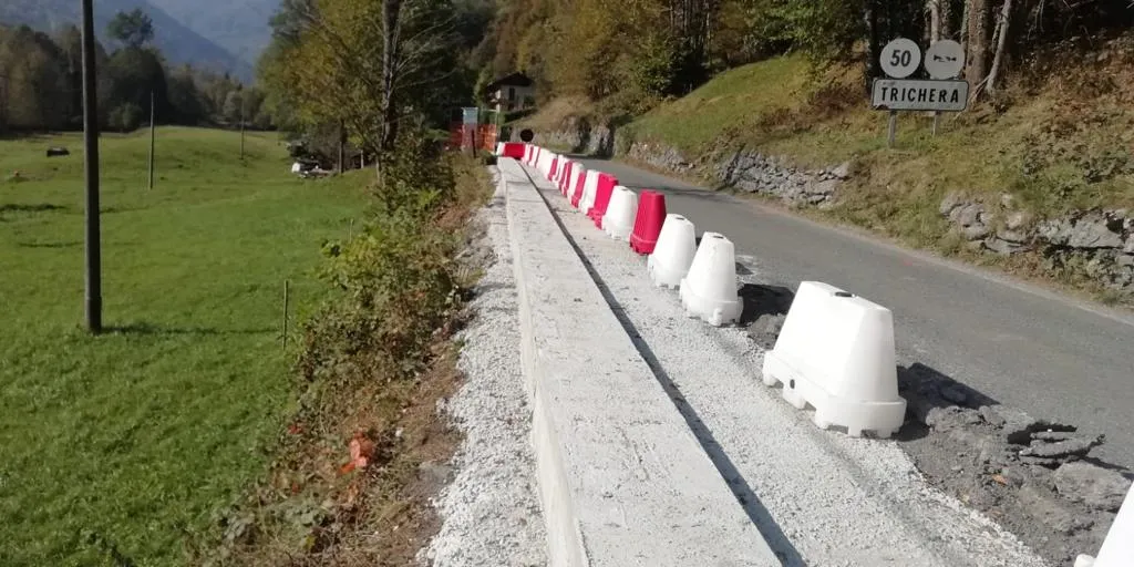 Lavori in corso sulla Sp 32 della “Valle di Viù”