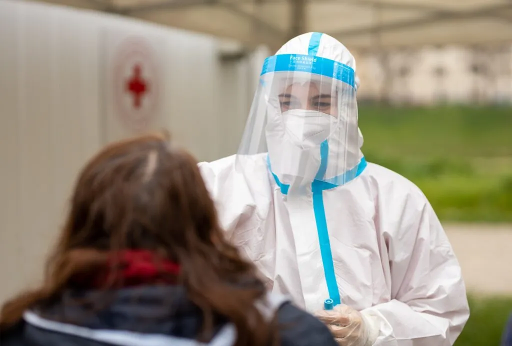 Tamponi rapidi in Croce Rossa a Cuneo