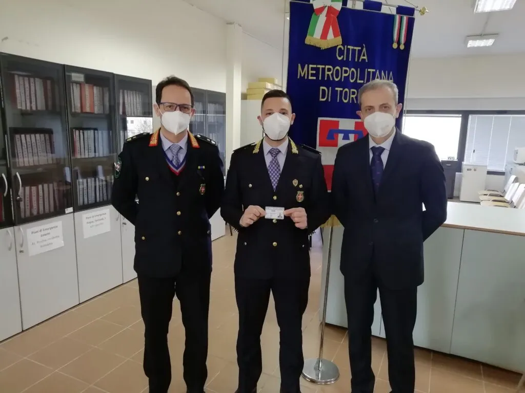 Incontro tra il consigliere Guerrini e gli agenti di polizia metropolitana