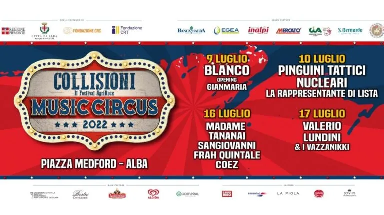 Agrirock festival Torino: l’evento Collisioni 2022 dedicato ai giovani