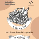 L’été en fête al Castello di Aymavilles in Valle d’Aosta: una giornata tra arte, pic-nic e dj set