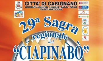 29ª Sagra regionale del “Ciapinabò” a Carignano