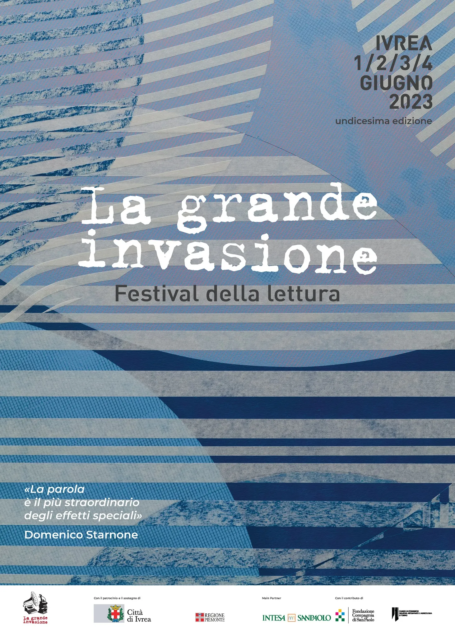 La Grande Invasione, Festival della Lettura di Ivrea: date, eventi e ospiti