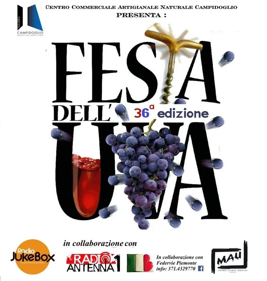 Festa dell’Uva: domenica, 17 settembre: in via Nicola Fabrizi, pigiatura dell’uva e il vino sgorga dalle fontane