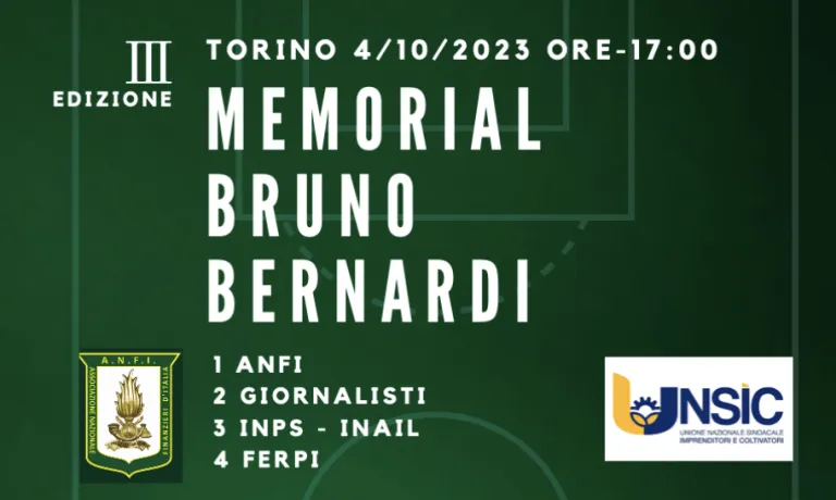 Un memorial per ricordare il giornalista sportivo Bruno Bernardi