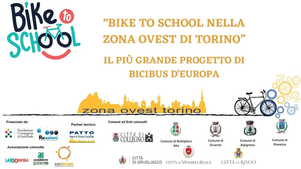 17 aprile: Bike to School nella zona nordovest di Torino