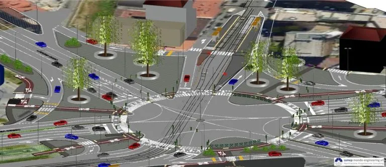 Piazza Baldissera: arrivano i semafori nel nuovo progetto del Comune