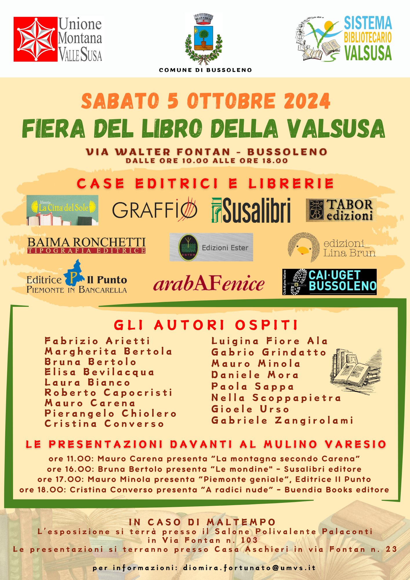 Fiera del Libro della Valsusa