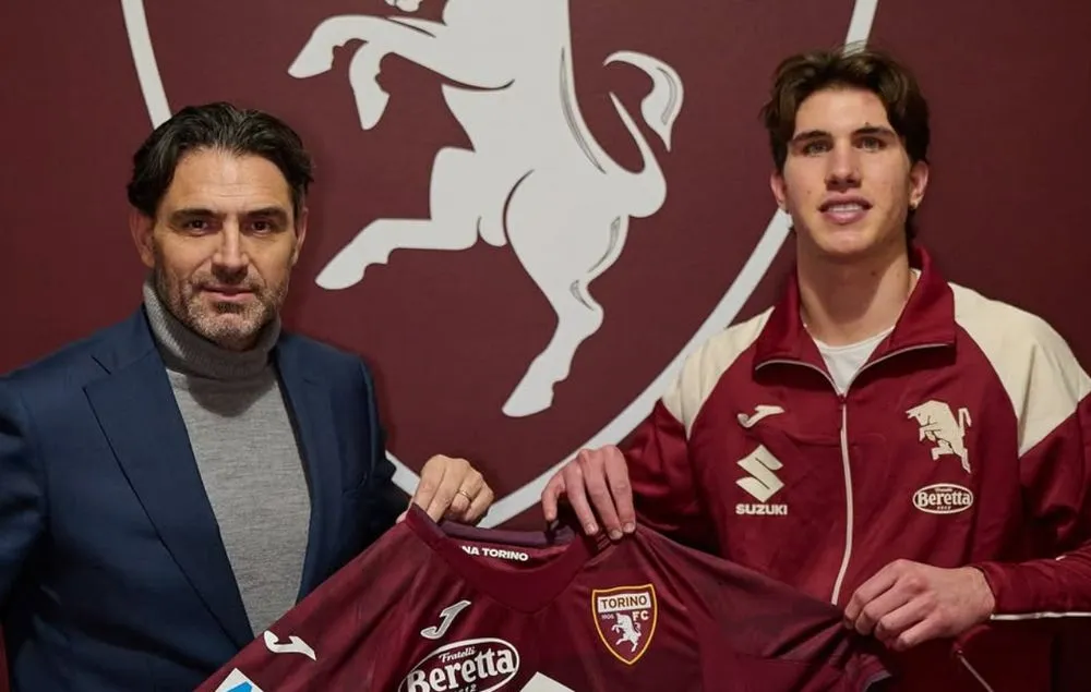 Cesare Casadei al Torino, è ufficiale: contratto fino al 2029