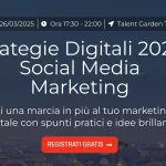 Digital Strategy: il 2° Meetup del 2025 a Torino, il 26 Marzo